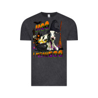 Vintage Black Moo I Mean Boo Holstein Cow Vintage Tee - LillyAllenDesigns