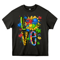 Asphalt autism love Heavy Core Tee - MaliasSmallBusiness