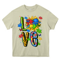 Mossy autism love Heavy Core Tee - MaliasSmallBusiness