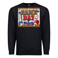 Black game day vibes tumbler Premium Sweatshirt - BundleAndBundleShop
