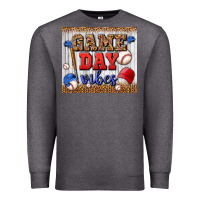 Charcoal Heather game day vibes tumbler Premium Sweatshirt - BundleAndBundleShop