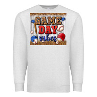 Oatmeal Heather game day vibes tumbler Premium Sweatshirt - BundleAndBundleShop