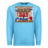 Ocean Blue game day vibes tumbler Premium Sweatshirt - BundleAndBundleShop