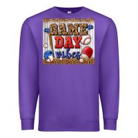 Purple game day vibes tumbler Premium Sweatshirt - BundleAndBundleShop