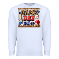 White game day vibes tumbler Premium Sweatshirt - BundleAndBundleShop