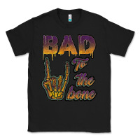 Black bad to the bone Classic Tee - JahusDesignShop