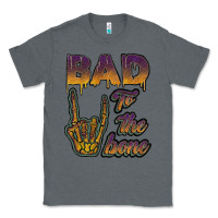 Charcoal Heather bad to the bone Classic Tee - JahusDesignShop