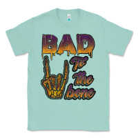 Seafoam bad to the bone Classic Tee - JahusDesignShop