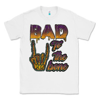 White bad to the bone Classic Tee - JahusDesignShop