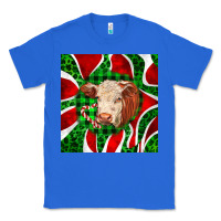 True Royal christmas hereford cow face Classic Tee - LillyAllenDesigns