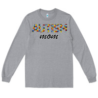 Heather Grey Autism mom Long Sleeve Tee - Bettercallsaul