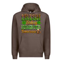 Coffee St. Patrick's Irish today hungover tomorrow Premium Hoodie - OliviaCreatesArt