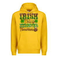 Lemon St. Patrick's Irish today hungover tomorrow Premium Hoodie - OliviaCreatesArt