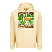 Pina Colada St. Patrick's Irish today hungover tomorrow Premium Hoodie - OliviaCreatesArt