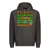 Smoke St. Patrick's Irish today hungover tomorrow Premium Hoodie - OliviaCreatesArt
