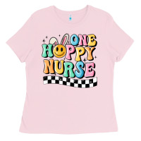 Bubblegum Pink one happy nurse Ladies Tee - MaliasSmallBusiness
