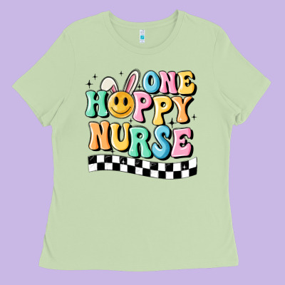 One Happy Nurse Ladies Tee Designed By Maliassmallbusiness