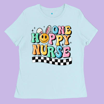 One Happy Nurse Ladies Tee Designed By Maliassmallbusiness