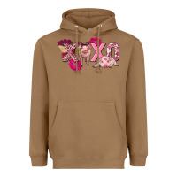 Toasted Coconut Valentine's Day Pig Xoxo Heavyweight Hoodie - FaDigitalArtStudio