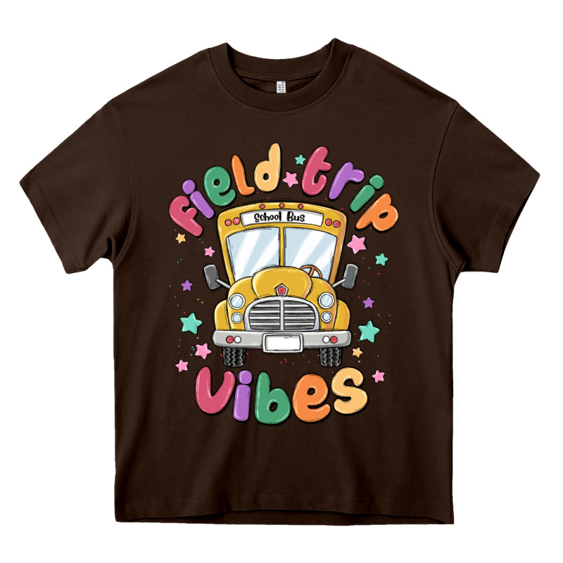 Field Trip Vibes Heavy Core Tee by MaliasSmallBusiness | Teevron