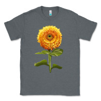 Charcoal Heather Gummy Bear Sunflower Classic Tee - LillyAllenDesigns
