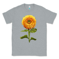 Heather Grey Gummy Bear Sunflower Classic Tee - LillyAllenDesigns