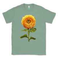 Sage Gummy Bear Sunflower Classic Tee - LillyAllenDesigns