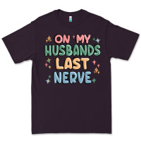 Plum on my husbands last last nerve Premium Tee - MaliasSmallBusiness