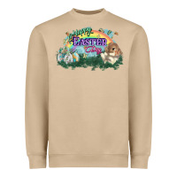 Mushroom Happy Easter Day rainbow Heavyweight Sweatshirt - HowdyJamesFarm