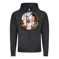 Vintage Arctic silkie chicken christmas Vintage Hoodie - LillyAllenDesigns