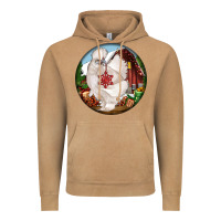 Vintage Camel silkie chicken christmas Vintage Hoodie - LillyAllenDesigns