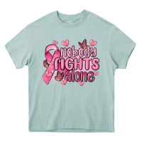 Arona nobody fights alone cancer Heavy Core Tee - MaliasSmallBusiness