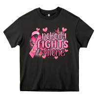 Asphalt nobody fights alone cancer Heavy Core Tee - MaliasSmallBusiness