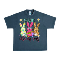Midnight Navy chillin' with my peeps Urban Heavy Tee - Artiststas