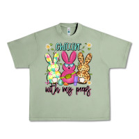 Oil Green chillin' with my peeps Urban Heavy Tee - Artiststas