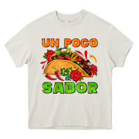 Un Poco Sabor With Taco And Pepper Heavy Core Tee | Teevron