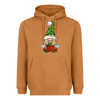 Meerkat Christmas Gnome With Gift Heavyweight Hoodie - BundleAndBundleShop