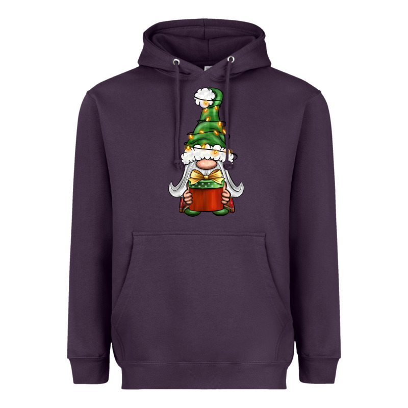 Christmas Gnome With Gift Heavyweight Hoodie by BundleAndBundleShop | Teevron