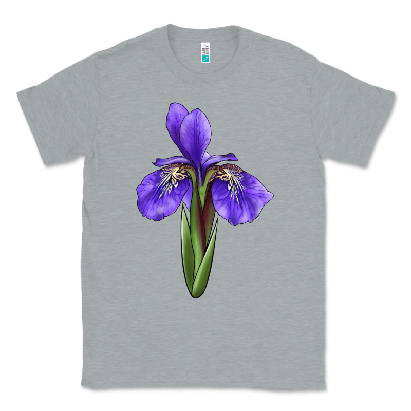 Iris Flower Classic Tee by LillyAllenDesigns | Teevron
