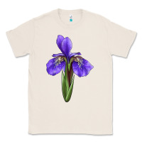Natural Iris Flower Classic Tee - LillyAllenDesigns
