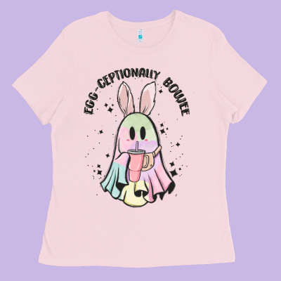 Egg Ceptionally Boujee Ladies Tee Designed By Maliassmallbusiness