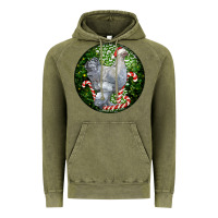 Vintage Olive brahma chicken christmas Vintage Hoodie - LillyAllenDesigns
