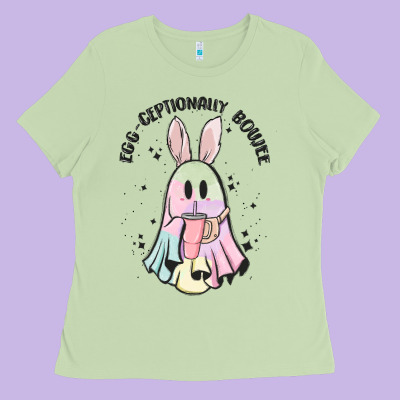Egg Ceptionally Boujee Ladies Tee Designed By Maliassmallbusiness