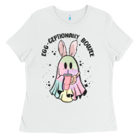 White egg ceptionally boujee Ladies Tee - MaliasSmallBusiness