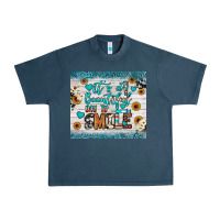 Midnight Navy it’s a beautiful day to smile Urban Heavy Tee - JahusDesignShop