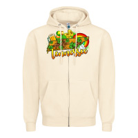 Sandshell St. Patrick's Tennessee map Zipper Hoodie - OliviaCreatesArt