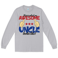 Moon Dust Awesome uncle Long Sleeve Tee - Bettercallsaul