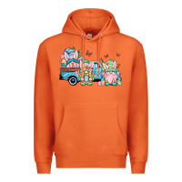 Carrot Easter gnomes truck Premium Hoodie - OliviaCreatesArt