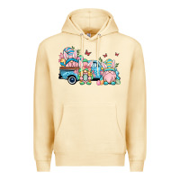 Pina Colada Easter gnomes truck Premium Hoodie - OliviaCreatesArt
