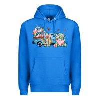 True Royal Easter gnomes truck Premium Hoodie - OliviaCreatesArt